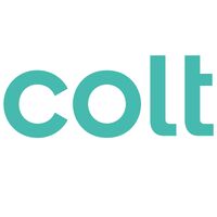 Logo des Unternehmen "colt" (mit Link zur entsprechenden Website)