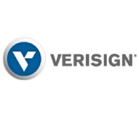 Logo des Domainanbieters "verisign" (mit Link zur entsprechenden Website)