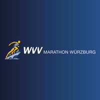 Logo des Würzburger Marathon mit Text: WVV Marathon Würzburg