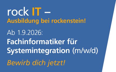 Bewirb dich jetzt für die Ausbildung zum Fachinformatiker für Systemintegration, m/w/d