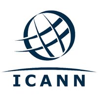 Logo des Unternehmen "ICANN" (mit Link zur entsprechenden Website)