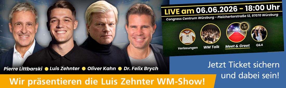 Wir präsentieren die Luis Zehnter WM-Show!