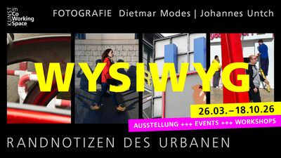 Key Visual der Ausstellung WYSIWYG