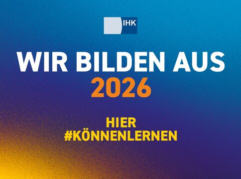 IHK Siegel: Wir bilden aus 2026