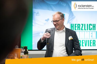 Christoph Rockenstein - Business meets Sport - Partnerevent der Wölfe Würzburg
