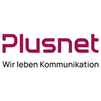 Logo der Plusnet GmbH (mit Link zur entsprechenden Website)
