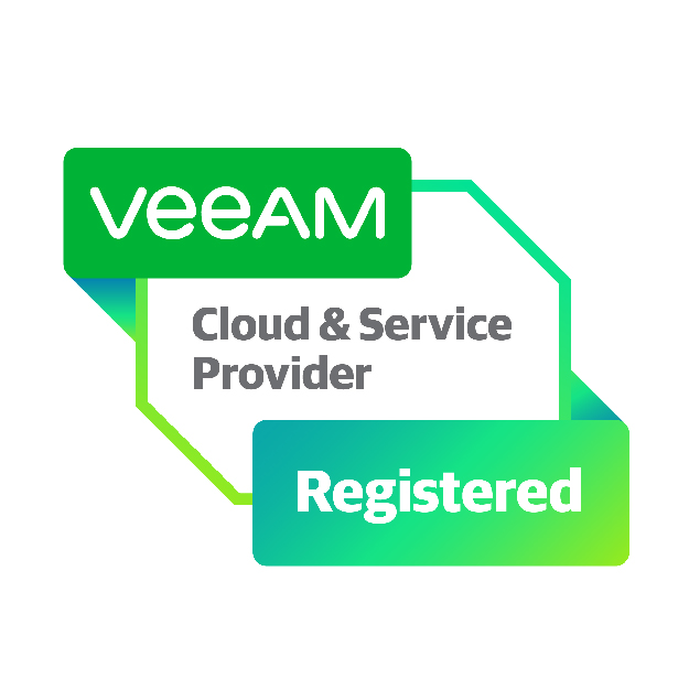 Logo des Unternehmen "veeAM" (mit Link zur entsprechenden Website)