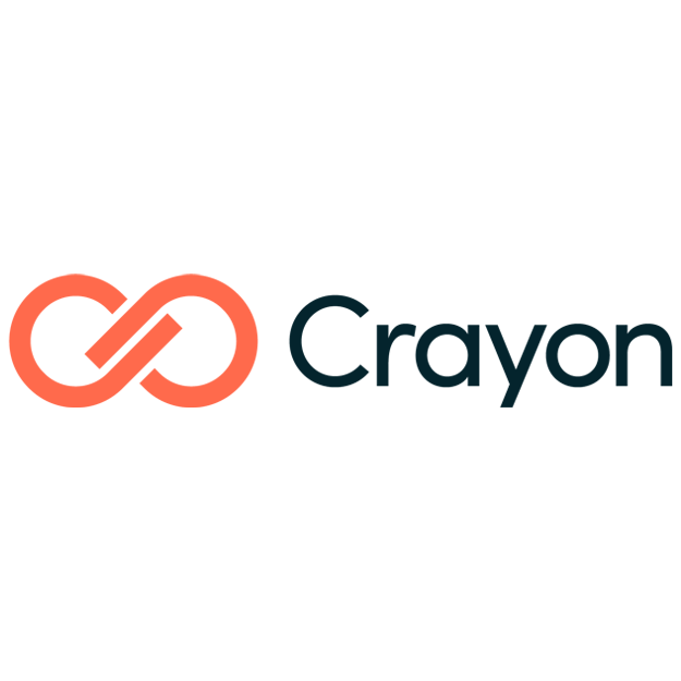 Logo des Unternehmen "Crayon" (mit Link zur entsprechenden Website)